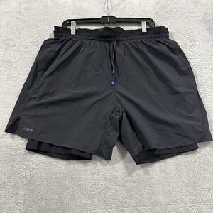 Janji Running Shorts Men's XL Black Gym Sports Activewear